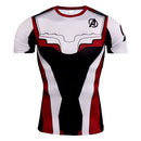 Men Unique Pattern Sports Short Sleeves T-shirts