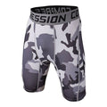 Men Camouflage Print Casual Sports Quick Drying Shorts