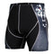 Men Fashion Print Breathable Fitness Shorts