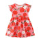 Girl Fresh Apple Print Casual Dress
