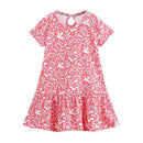 Girl Fashion Floral Print Dress