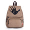 Creative Hand Painting Design Women College Style Canvas Backpack