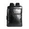 Campus Boy Casual Solid Color Square Shape PU Backpack