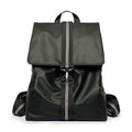 Casual Contrast Stripe Design Men Streetstyle PU Backpack