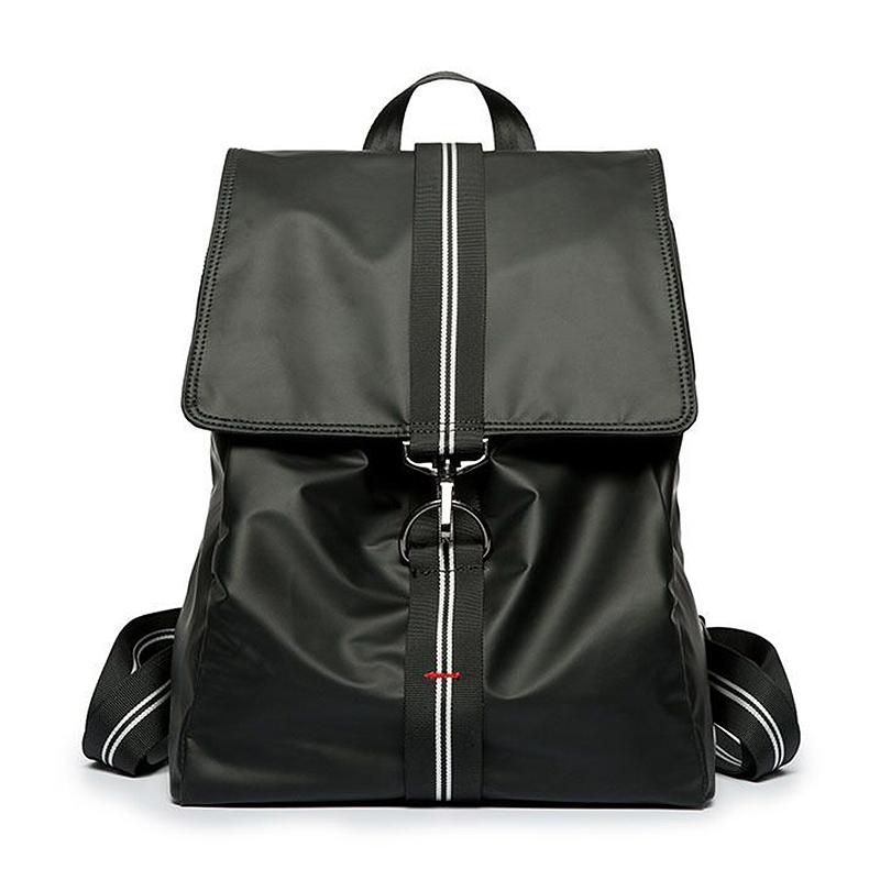 Casual Contrast Stripe Design Men Streetstyle PU Backpack