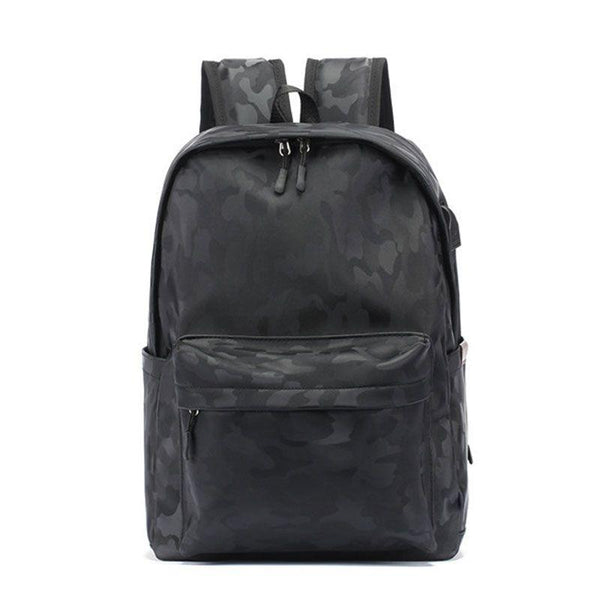 Campus Boy And Girl Unisex Style Camouflage Print Backpack