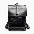 Classic Flap Pattern Men And Women Square Shape PU Backpack