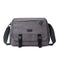 Casual Men And Women Durable Canvas Crossbody Flap Bag
