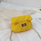 Classic Style Kids Solid Color Crossbody Bag