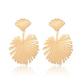 Hot Sale Vintage Pattern Women Leaf Earrings