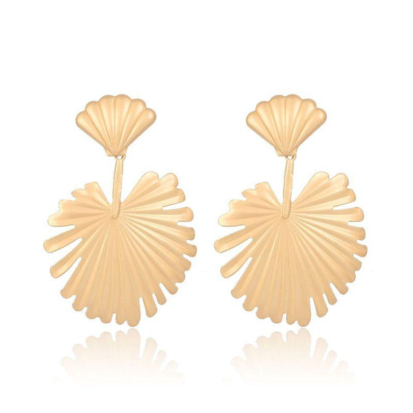 Hot Sale Vintage Pattern Women Leaf Earrings