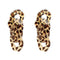 Exaggerated Women Leopard Pattern Multilayer Acrylic Earrings