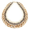 Women Creative Multilayer Chunky Chain Imitation Pearl Party Necklace