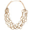 Cool Women Punk Color Multilayer Chunky Chain Statement Necklace