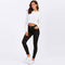 Creative Imitation Pearl Decor Women Casual Skinny Jeans