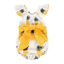 Baby Girl Pineapple Print Cute Bodysuit One Piece