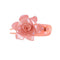 Big Size Flower Pattern Jelly Color Acrylic Hair Claw