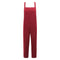 Casual Solid Color Women Street Style Tank Pattern Loose Jumpsuits