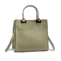 Women Elegant Office Solid Color Single Strap Tote Bag