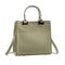 Women Elegant Office Solid Color Single Strap Tote Bag