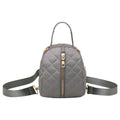 Center Zipper Design Women Summer Mini Size Backpack