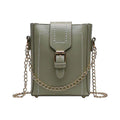 Mini Size Women Summer Jelly Color PU Crossbody Bucket Bag