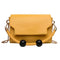 Creative Beads Decor PU Woven Handle Square Bag