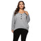 Women Casual Loose Pattern Round Collar Dolman Sleeve T-shirt