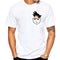 Men Cartoon Print Short Sleeves Casual Tees