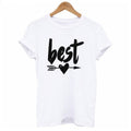 Hot Sale Best Friends Pattern Summer Short Sleeve T-shirt
