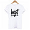 Hot Sale Best Friends Pattern Summer Short Sleeve T-shirt