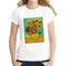 Casual Women Vintage Painting Design Short-sleeve T-shirt