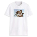 Fashion Unique Angel Printed Women Casual Tee