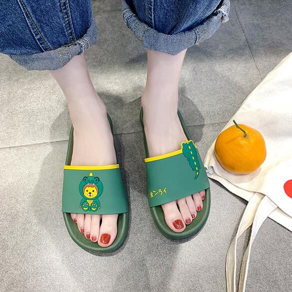 Fashion Soft Insole Cartoon Pattern Indoor Slippers Shoes
