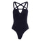 Hot Sale Sexy Hollow Star Pattern Crossing Strap Tight Bodysuits