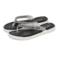 Fashion Shining Upper Design Women Outdoor Flip-flop Slippers Shoes