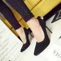 Women Sexy Pointed-toe Bowknot Decor Stiletto Pumps Shoes