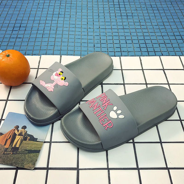 Hot Sale Cartoon Pattern Women Casual Soft Insole Slippers Shoes