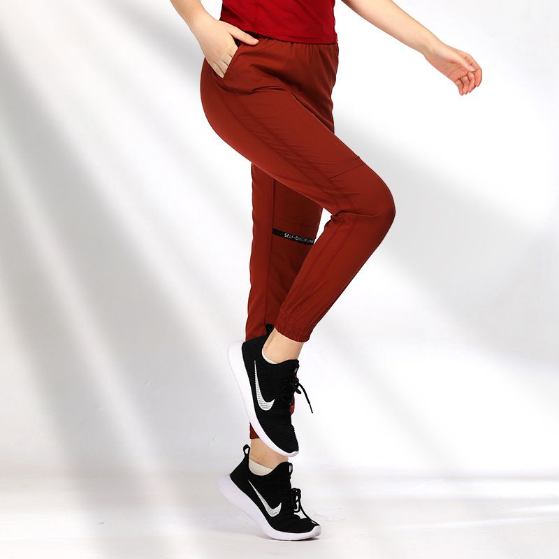 Casual Solid Color Simple Letter Pattern Sports Jogger Pants