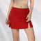 New Arrival Solid Color Good Stretch Quick-dry Sports Mini Skirt