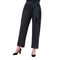 Casual Solid Color Plus Size Loose Pattern Women Chiffon Trousers