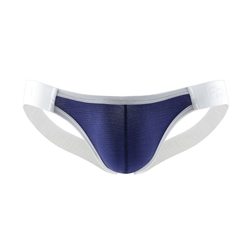 Men Simple Design Color Blocking Underwear Briefs