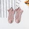 10pairs/set Women Plain Color Unique-Edgy-rolling Socks