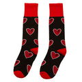 10pairs/set Campus Girl Unique Contrast Hearts Design High Socks