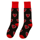 10pairs/set Campus Girl Unique Contrast Hearts Design High Socks