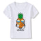 Fresh Style Kids Pineapple Print Short Sleeves Tees