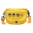 Campus Style Women Casual Crossbody Canvas Bag