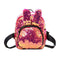 Fresh Style Women Multicolor Sequin Decor Rabbit Ear Mini Size Backpack