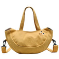 Campus Style Creative Banana Apple Shaped Chic Summer Canvas