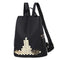 Creative Shiny Honeycomb Detailing Large Capacity Waterproof Oxford Backpack